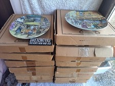 Lot 15 Assiettes de collection Davenport plates cries of London Brian Eden