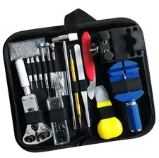 Kit Réparation Montre 147 Pièces – Outils Horloger avec Tournevis Ouvre-Boîtier