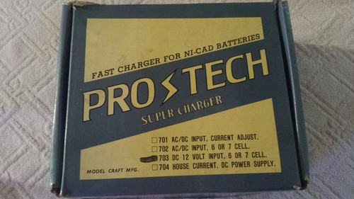 Pro tech super - pro, charger