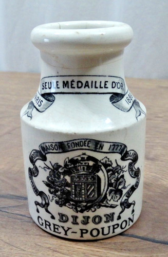 Ancien pot moutarde dijon - pot,