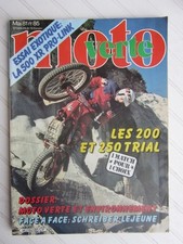 MOTO VERTE N° 85 / 200-250 TRIAL/ 500 XR PRO-LINK sans poster