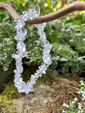 Bracelet baroque cristal de roche - Qualité A