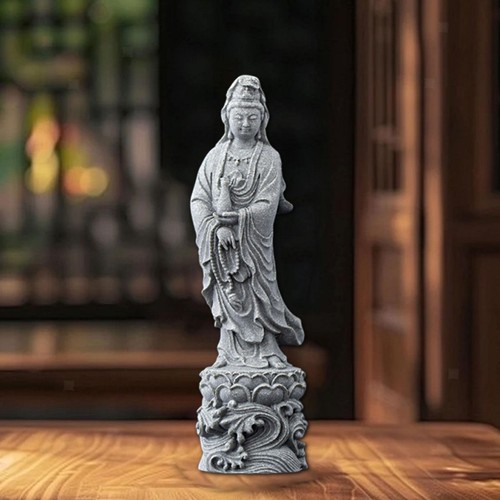 Statue guan yin pierre - de,