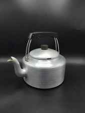 Antique Aluminum Kettle, Vintage, Agaluxe