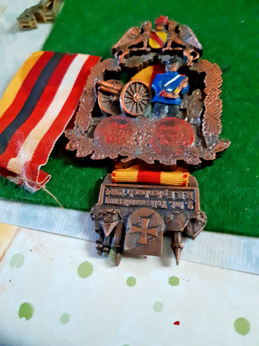 Médaille allemande un ruban - médaille, +