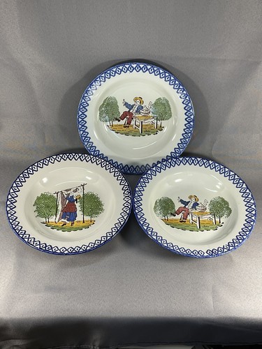 Assiette creuse faïence - assiette,