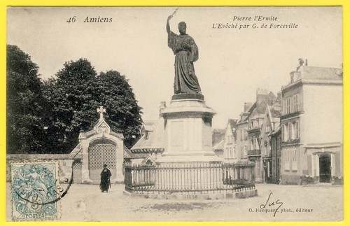 Old postcard amiens - 80,