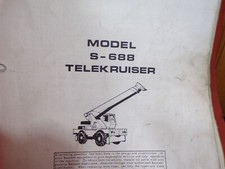 Bantam  Model S-688 S-588 Telekruiser  Parts Manual