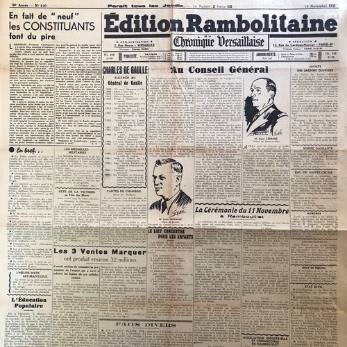 Journal edition rambolitaine - journal,