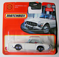 Matchbox - 1963 Mercedes-Benz 230 SL Pagode - Série W113 - Blanc - HVN39
