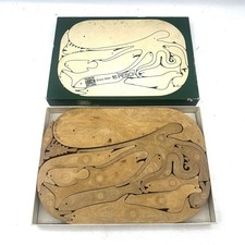 Jeu Éducatif Puzzle Vintage Danois Design Milano Enzo Mari 16 Poissons '70 Boîte