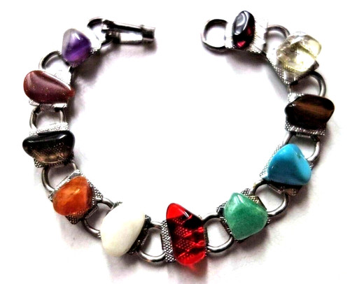 Bracelet vintage pierre semi - bracelet,