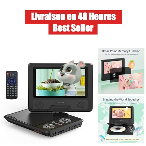 Lecteur dvd portable - dvd,