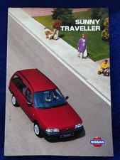 Nissan Sunny Traveller Brochure 7/1999