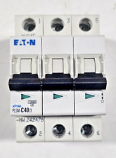 EATON XPOLE PLSM-C40/3 PLSM-C40/3-MW MCB 40A 10KA CIRCUIT BREAKER 3P