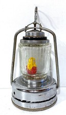 Antique Pink Brand Metal and Glass Bird Nightlight Lantern Lamp