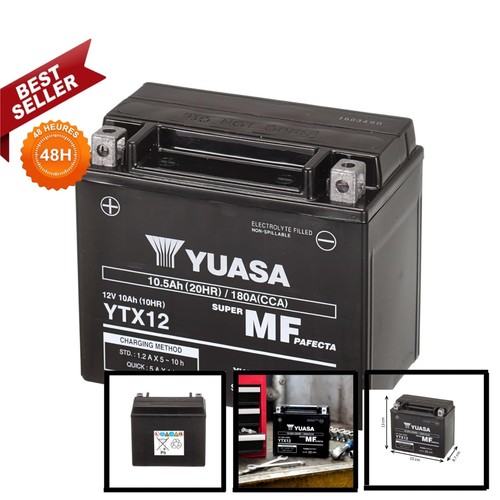 Yuasa ytx12 batterie moto - ytx12,