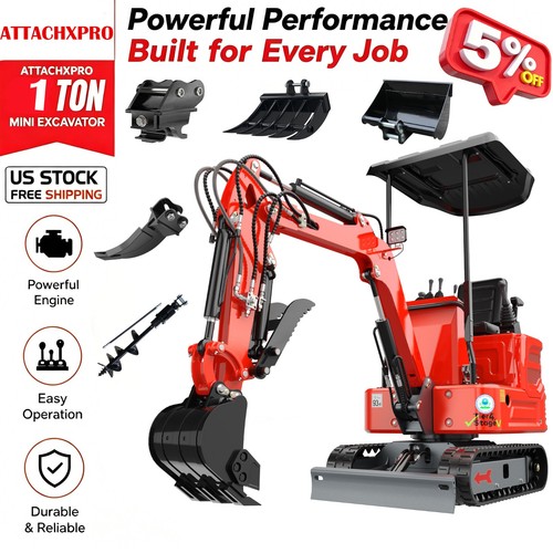 Ton mini excavator kubota - excavator,