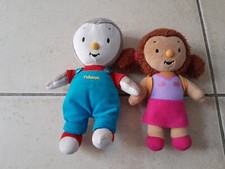 LOT DE 2 PELUCHES TCHOUPI