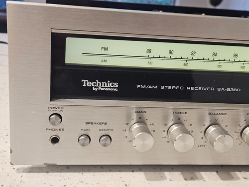 1976 technics 5360 vintage - 1976, sa-5360