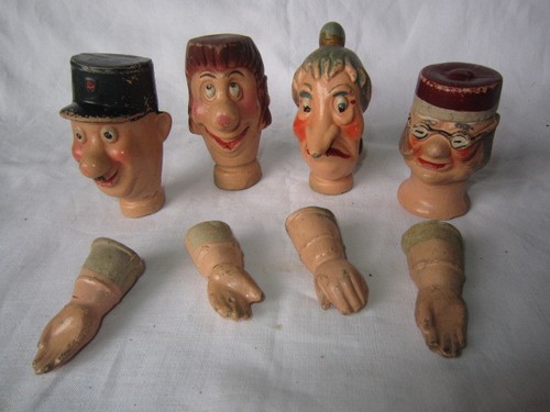 Têtes marionnettes en - têtes,