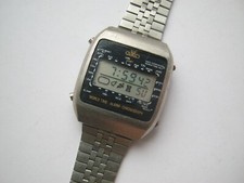 1980s Vintage Digital Watch Juwel world time (not working - read description)