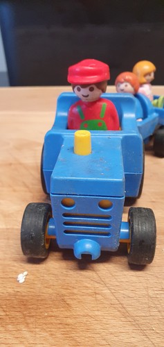 Playmobile enfant tracteur - enfant,