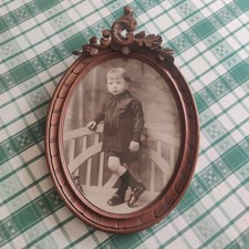 Cadre ovale art déco