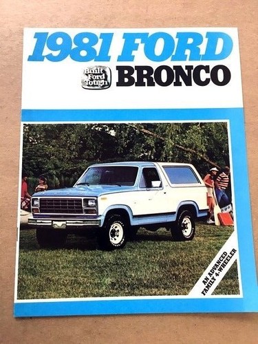 1981 ford bronco original - bronco,