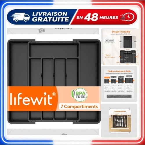 Range couverts extensible - extensible, 7