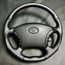 TOYOTA PRADO 120 SERIES LEATHER STEERING WHEEL FOR TOYOTA PRADO (2002-2009)