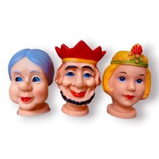 Lot de 3 têtes de