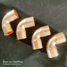 4 Coudes en Cuivre à Souder