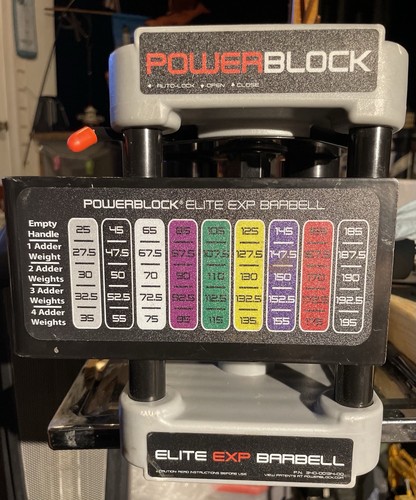 Powerblock elite exp barbell - powerblock,