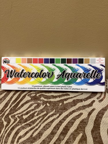 Niji aquarelle watercolor set - watercolor,
