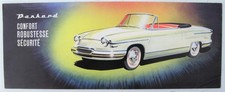 PANHARD PL 17 Car Sales Brochure 1960 #9.60.1000