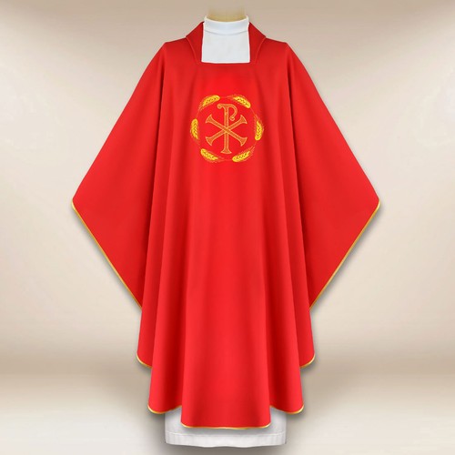 Chasuble brodée px en - «,