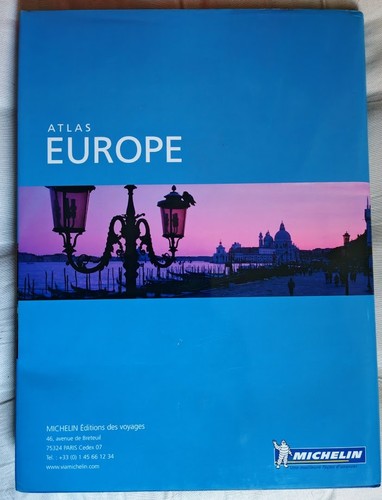 Michelin atlas europe - michelin,