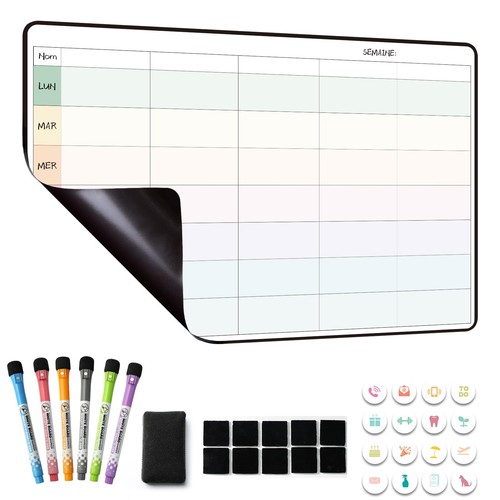 Planning semaine calendrier - planning, semaine,