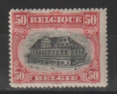 Belgium 1915 cob 144 - -, 144**