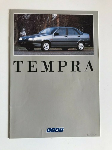 Fiat tempra dépliant - ,