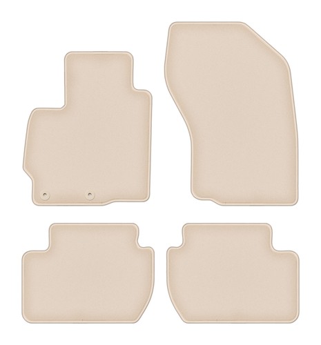 Tapis sol velours beige - sol,