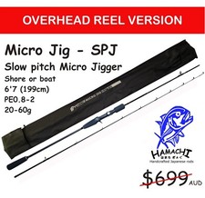 Hamachi Micro jigger Slow Pitch Jigging 10- 30lb Japanese fishing rod CASTING