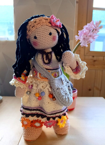 Poupee crochet hedda - poupee, au