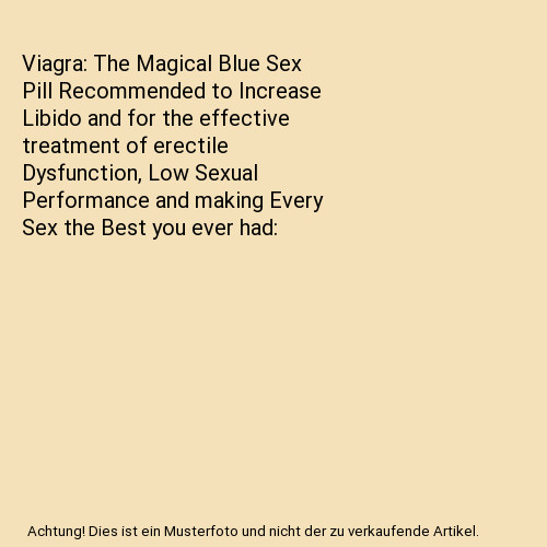 Viagra the magical blue sex - magical,