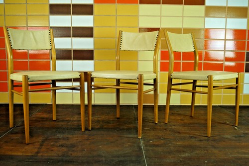 60er rétro chaise salle - chaise, à