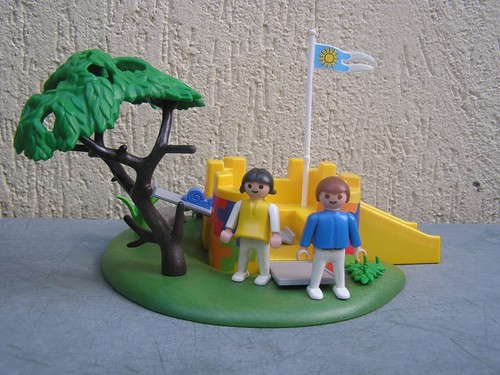 Playmobil aire de jeux - aire,