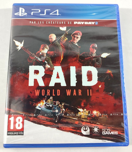 Jeu playstation ps4 raid - jeu,