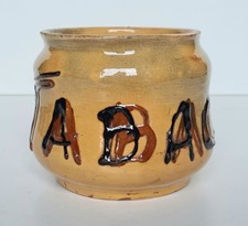 Ancien pot à tabac poterie