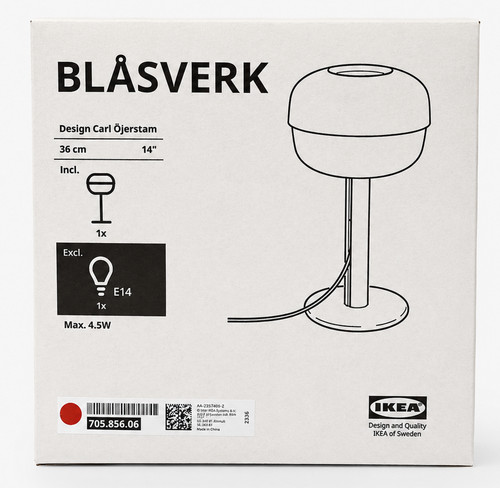 Lampe table ikea blasverk - de,